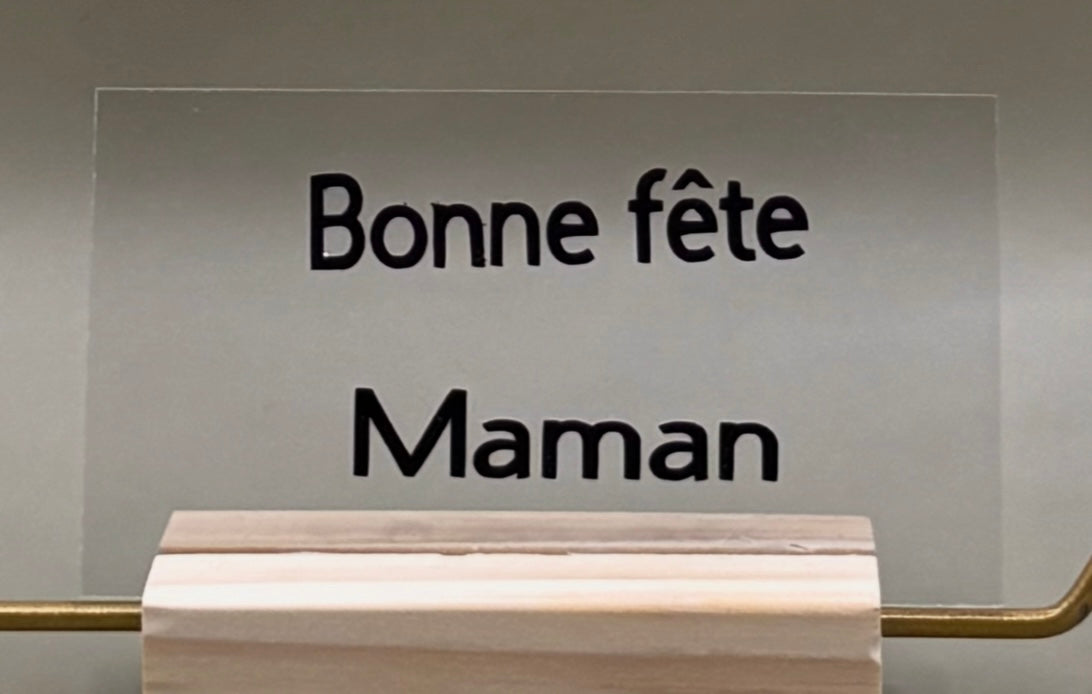 Plaque de plexiglas