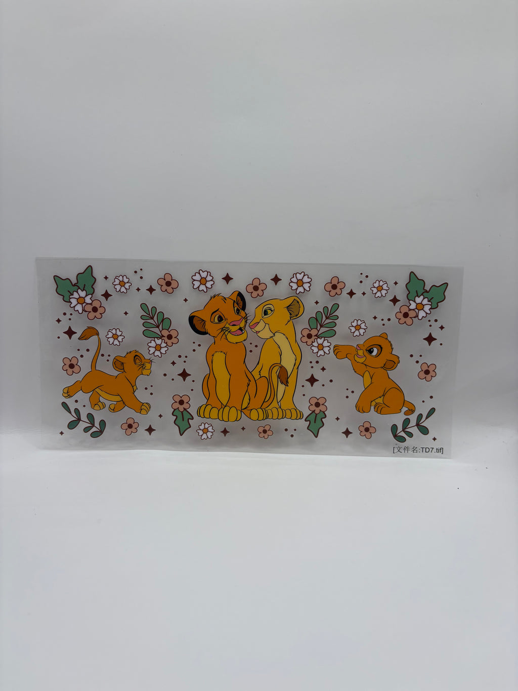 Verre paille Disney