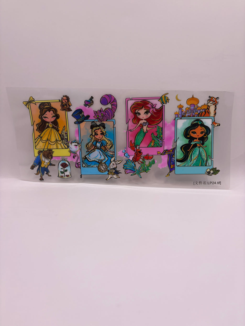 Verre paille Disney