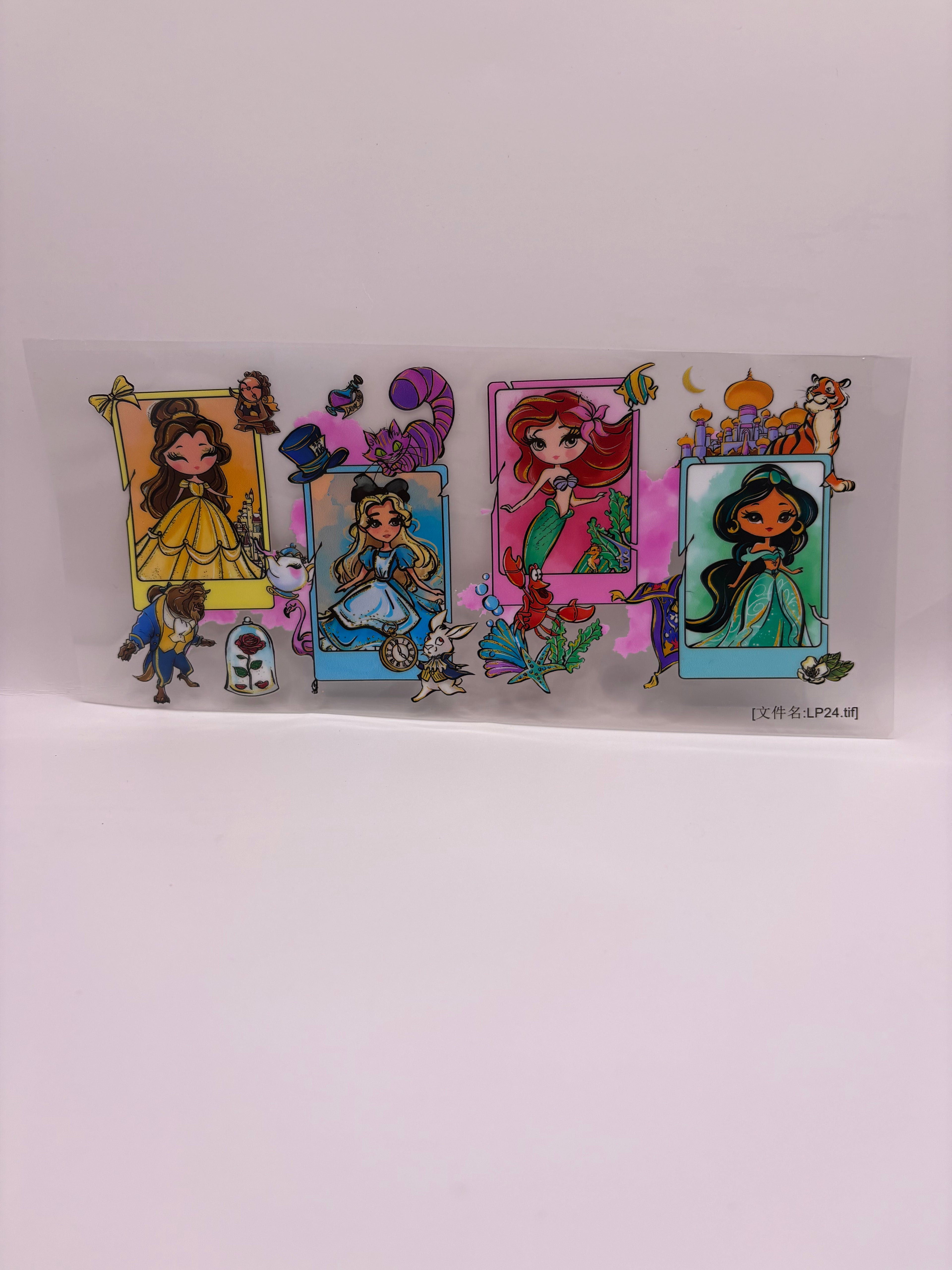 Verre paille Disney