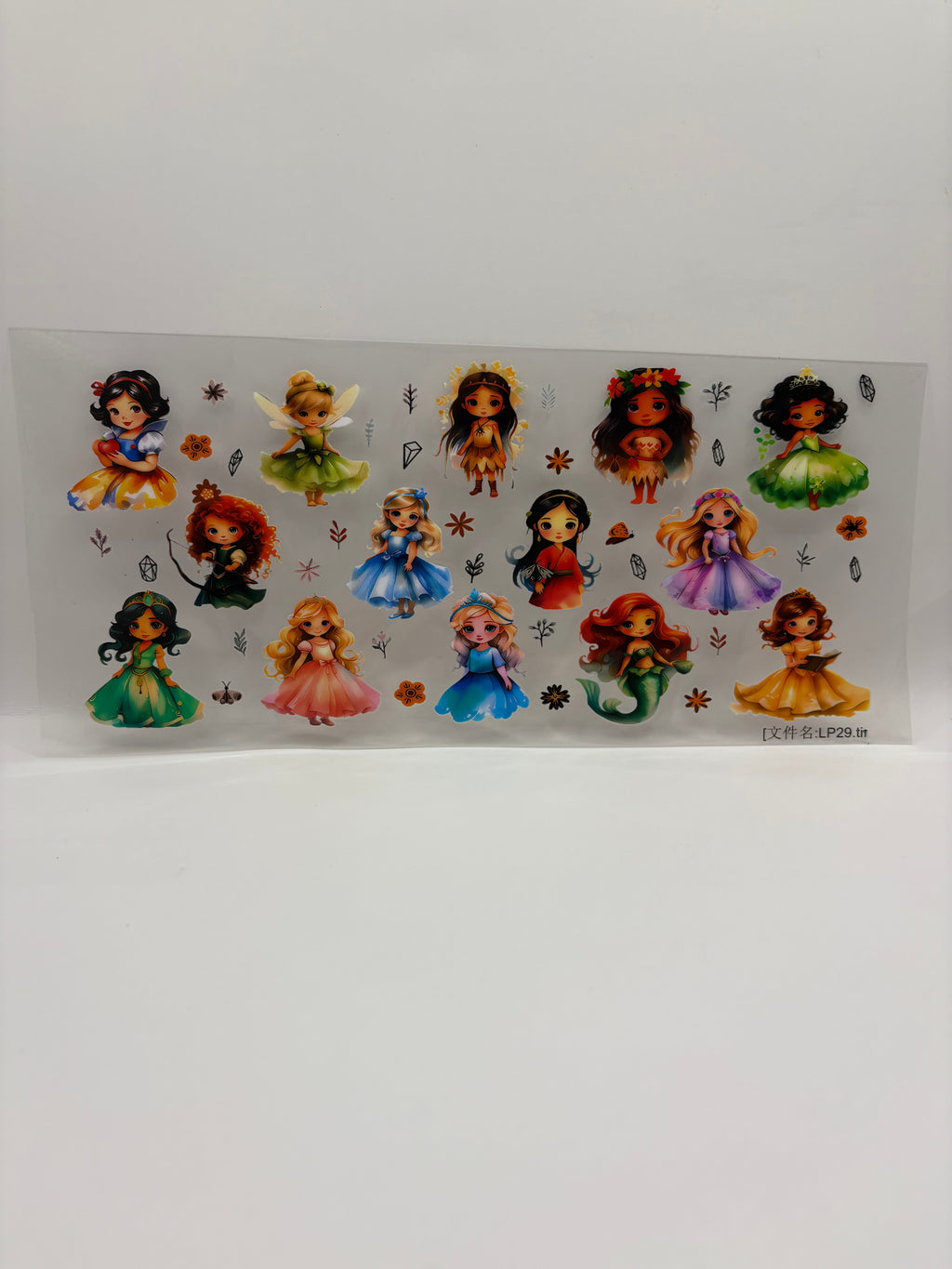 Verre paille Disney