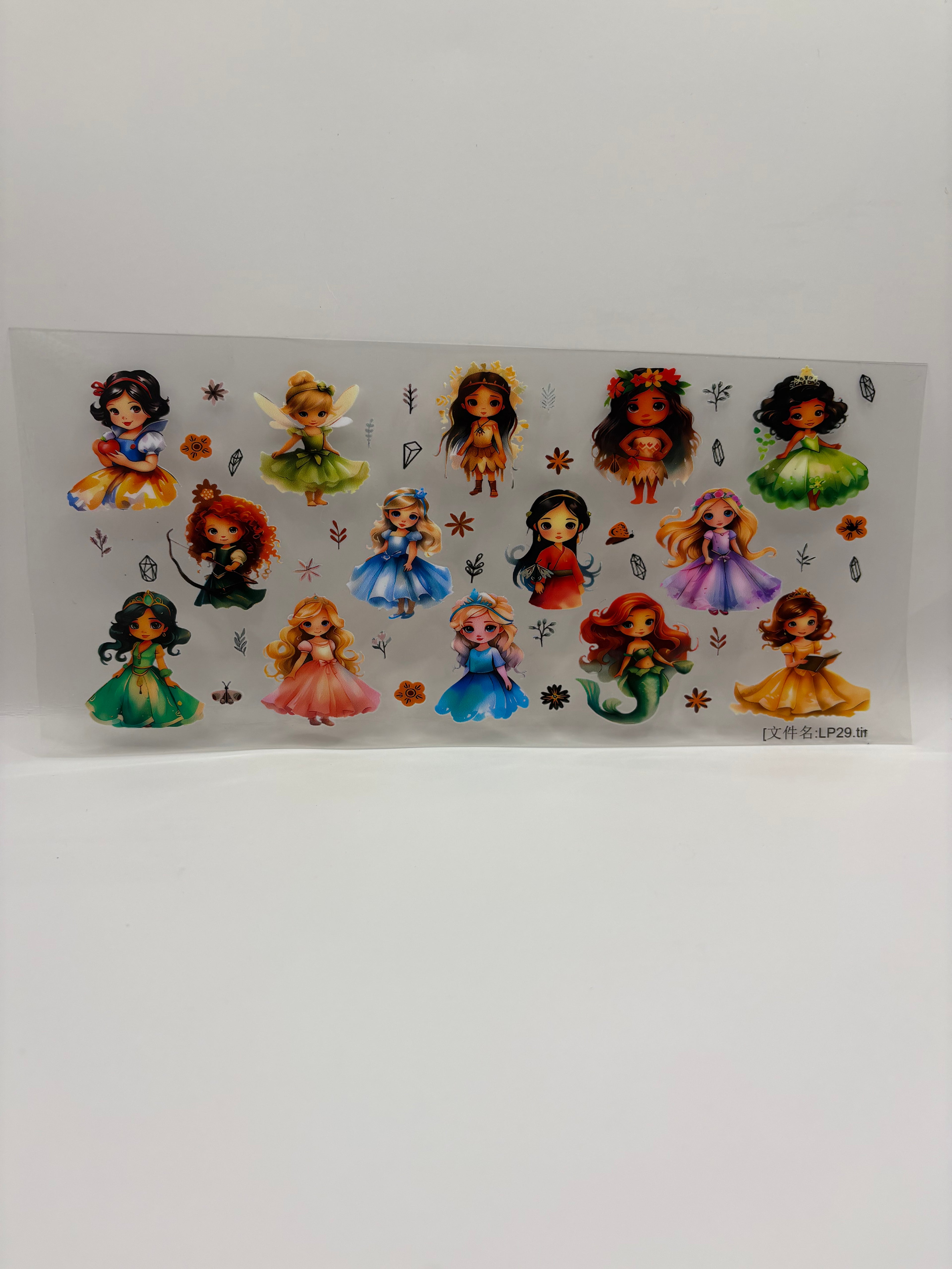 Verre paille Disney