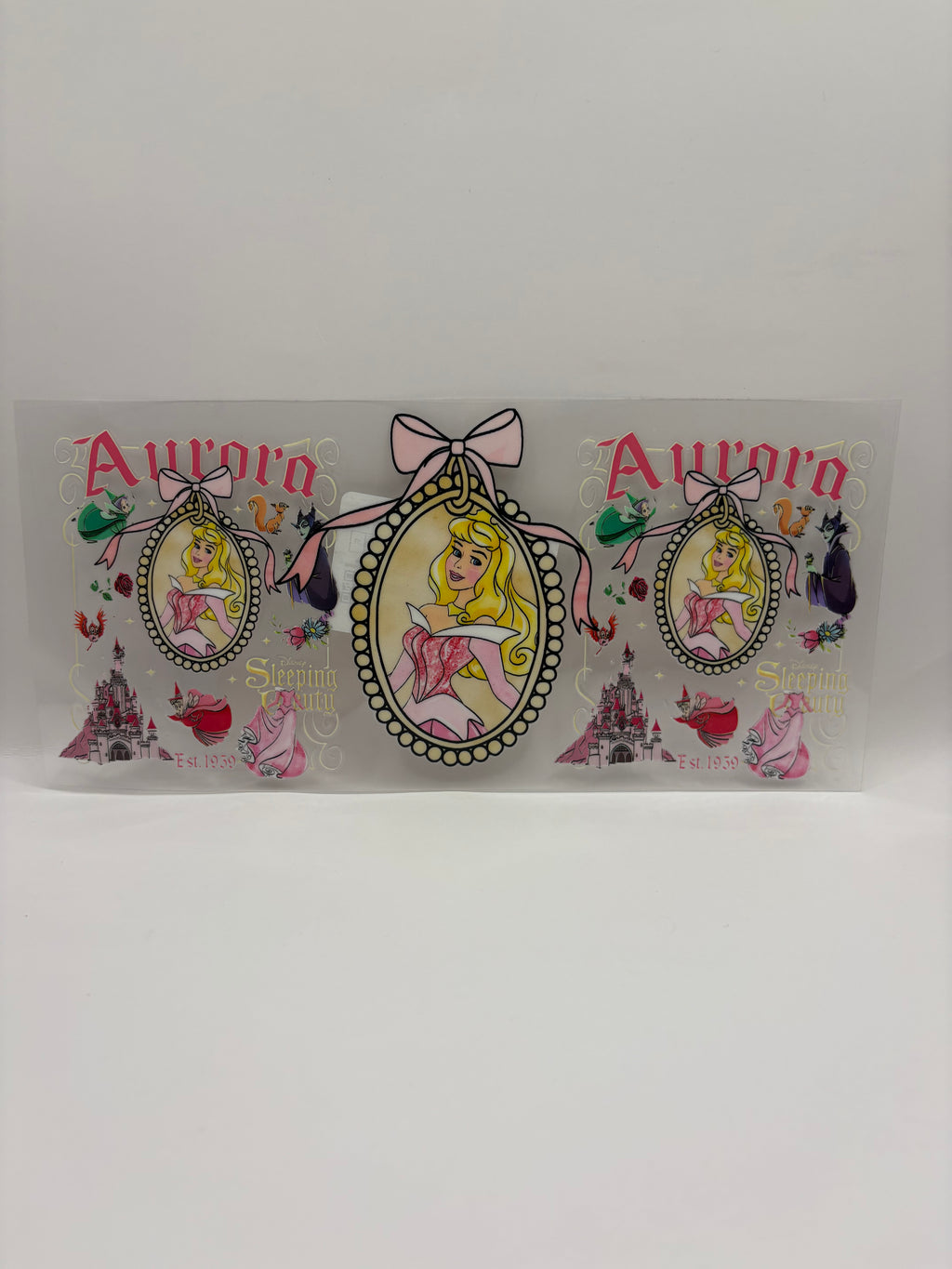 Verre paille Disney
